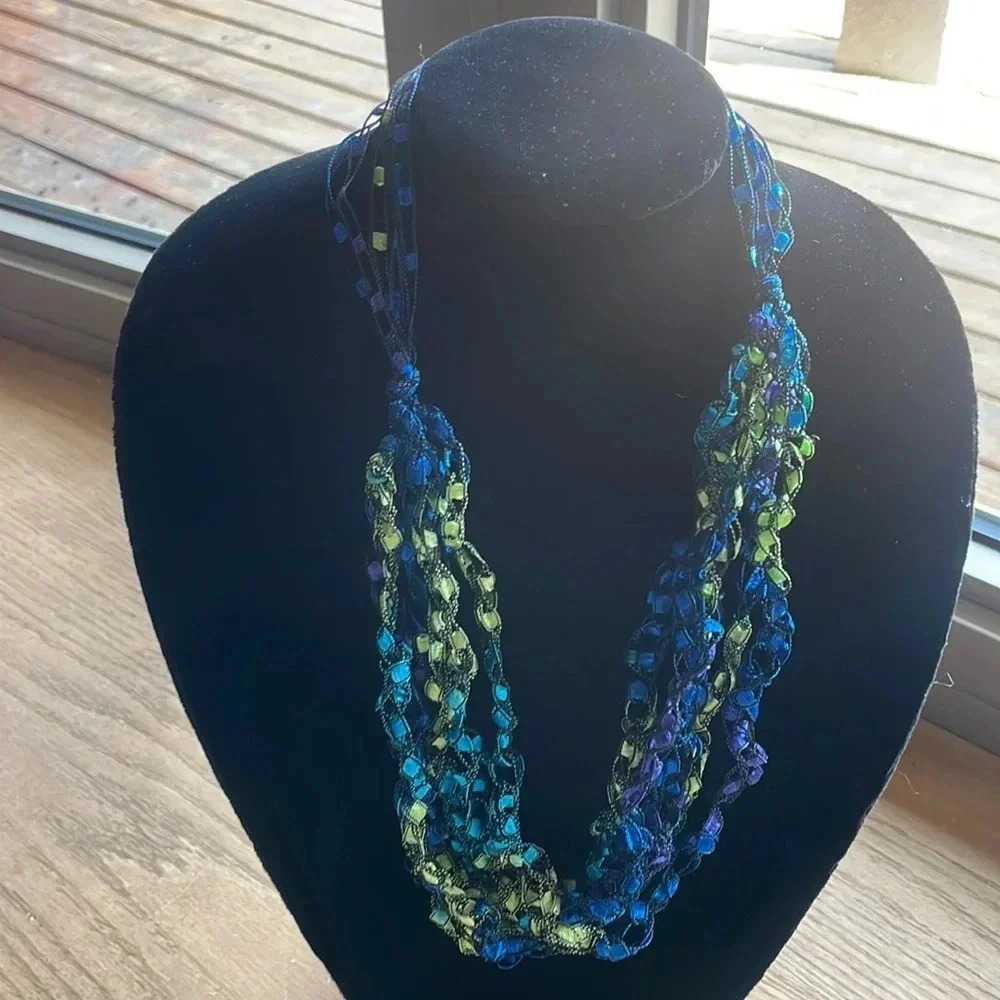 Crochet‎ Necklace